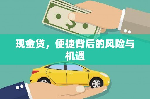 溆浦现金贷，便捷背后的风险与机遇