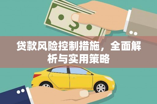 溆浦贷款风险控制措施，全面解析与实用策略