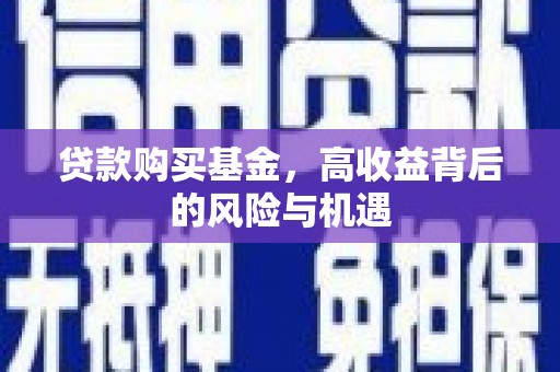 溆浦贷款购买基金，高收益背后的风险与机遇