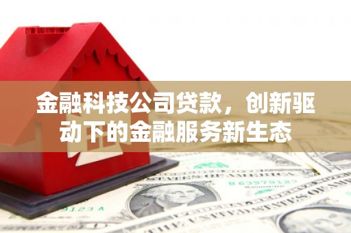 溆浦金融科技公司贷款，创新驱动下的金融服务新生态