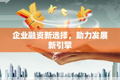 溆浦企业融资新选择，助力发展新引擎