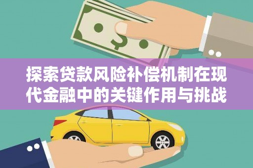 溆浦探索贷款风险补偿机制在现代金融中的关键作用与挑战