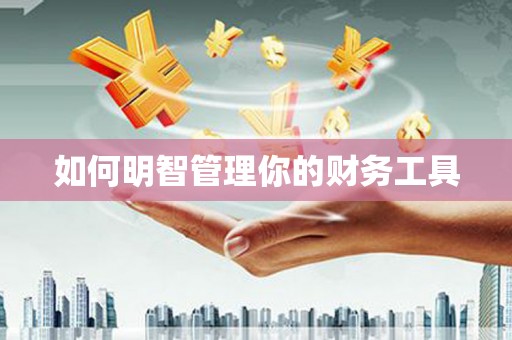 溆浦如何明智管理你的财务工具