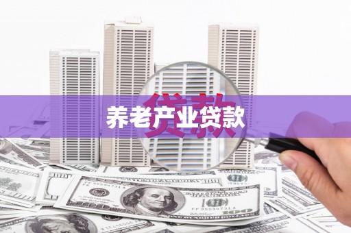 溆浦养老产业贷款