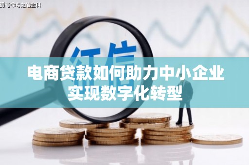 溆浦电商贷款如何助力中小企业实现数字化转型