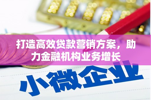 溆浦打造高效贷款营销方案，助力金融机构业务增长