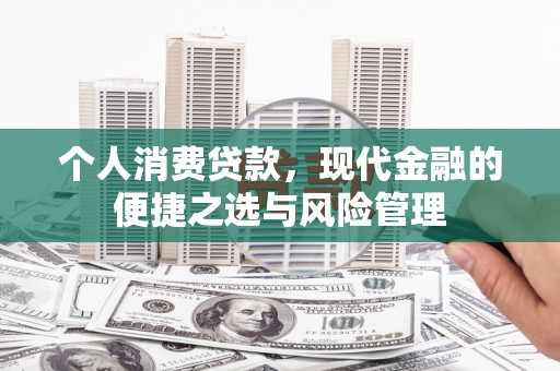 溆浦个人消费贷款，现代金融的便捷之选与风险管理