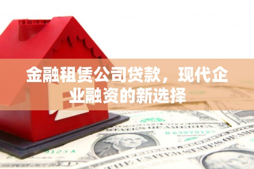 溆浦金融租赁公司贷款，现代企业融资的新选择