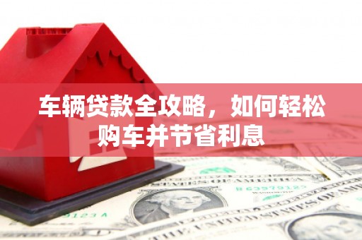 溆浦车辆贷款全攻略，如何轻松购车并节省利息