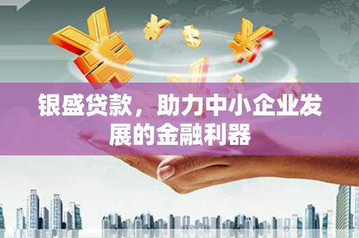 溆浦银盛贷款，助力中小企业发展的金融利器