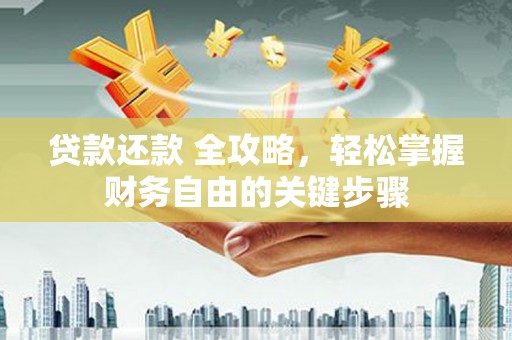 溆浦贷款还款 全攻略，轻松掌握财务自由的关键步骤