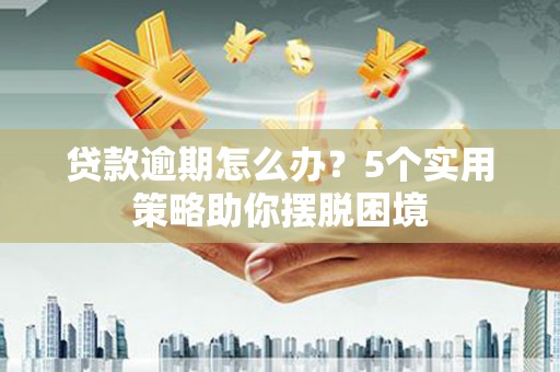 溆浦贷款逾期怎么办？5个实用策略助你摆脱困境