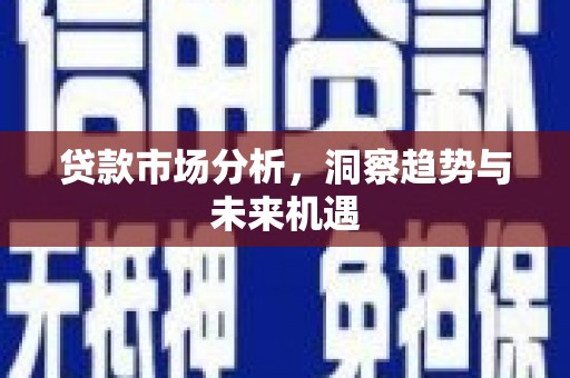 溆浦贷款市场分析，洞察趋势与未来机遇