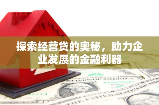溆浦探索经营贷的奥秘，助力企业发展的金融利器