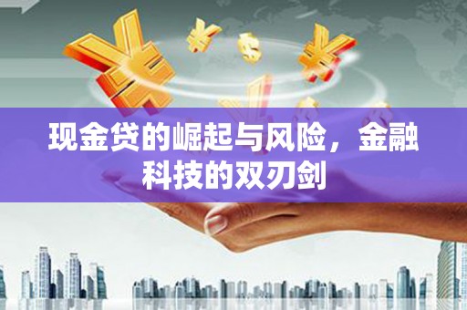 溆浦现金贷的崛起与风险，金融科技的双刃剑
