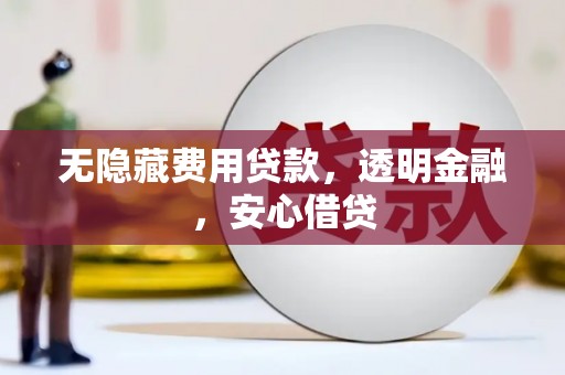 溆浦无隐藏费用贷款，透明金融，安心借贷