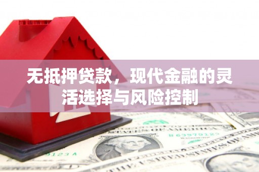 溆浦无抵押贷款，现代金融的灵活选择与风险控制