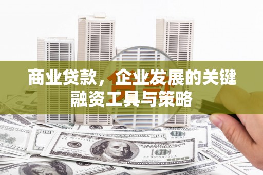 溆浦商业贷款，企业发展的关键融资工具与策略
