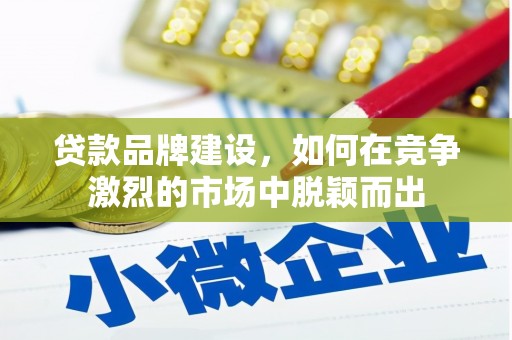 溆浦贷款品牌建设，如何在竞争激烈的市场中脱颖而出