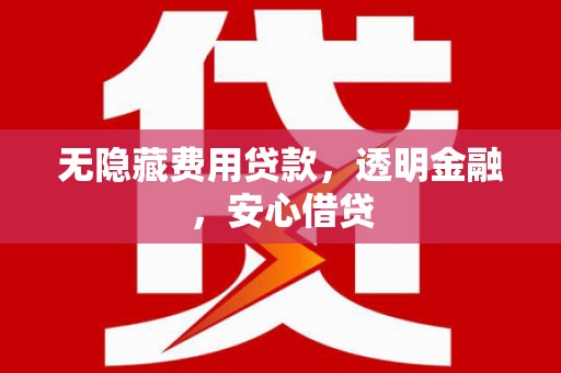溆浦无隐藏费用贷款，透明金融，安心借贷
