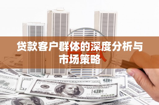 溆浦贷款客户群体的深度分析与市场策略
