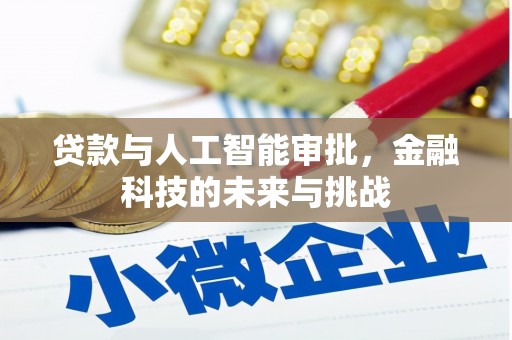 溆浦贷款与人工智能审批，金融科技的未来与挑战