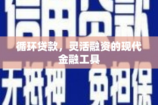 溆浦循环贷款，灵活融资的现代金融工具
