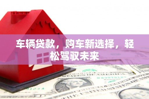 溆浦车辆贷款，购车新选择，轻松驾驭未来