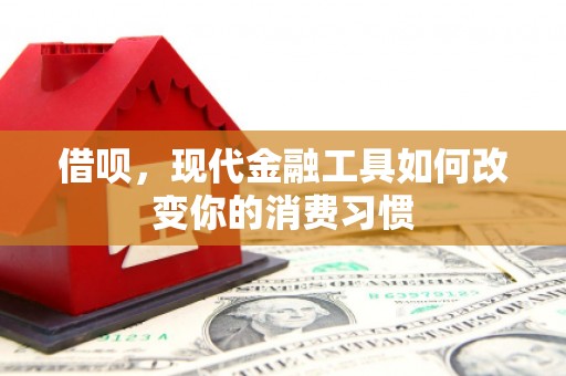 溆浦借呗，现代金融工具如何改变你的消费习惯