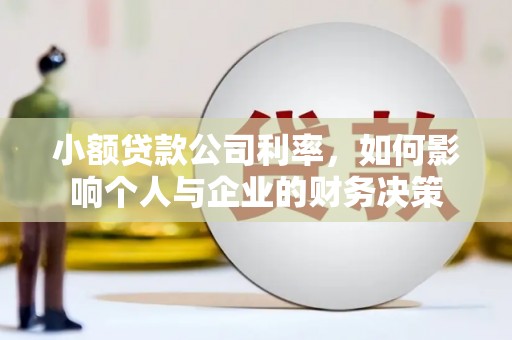 溆浦小额贷款公司利率，如何影响个人与企业的财务决策