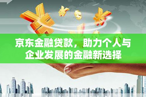 溆浦京东金融贷款，助力个人与企业发展的金融新选择