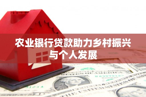 溆浦农业银行贷款助力乡村振兴与个人发展