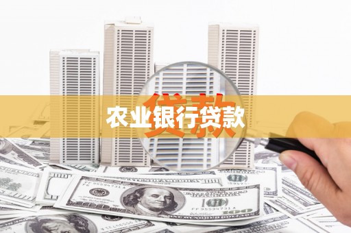 溆浦农业银行贷款
