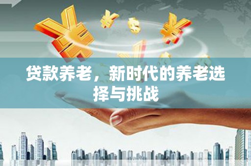 溆浦贷款养老，新时代的养老选择与挑战