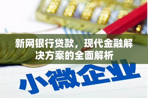 溆浦新网银行贷款，现代金融解决方案的全面解析