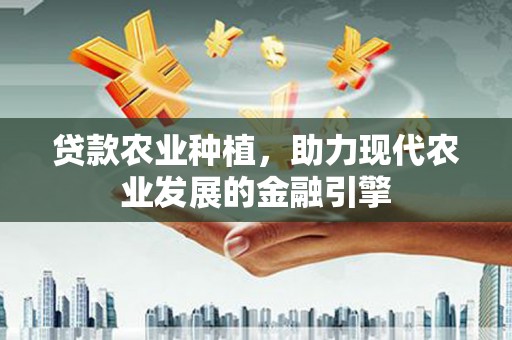 溆浦贷款农业种植，助力现代农业发展的金融引擎