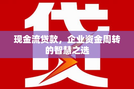 溆浦现金流贷款，企业资金周转的智慧之选