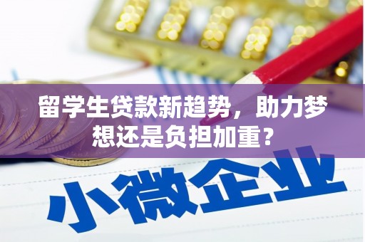 溆浦留学生贷款新趋势，助力梦想还是负担加重？
