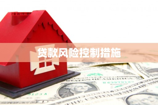 溆浦贷款风险控制措施