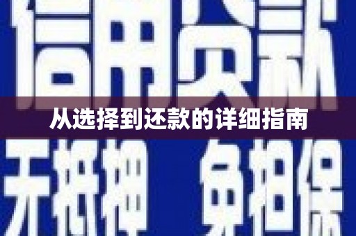 溆浦从选择到还款的详细指南