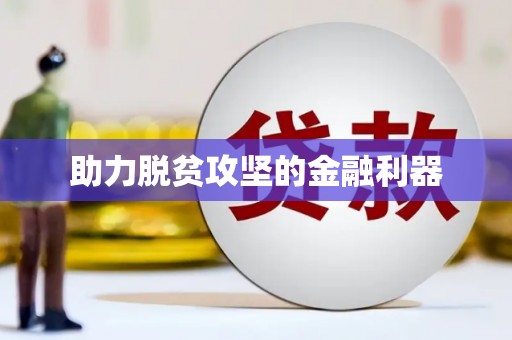 溆浦助力脱贫攻坚的金融利器
