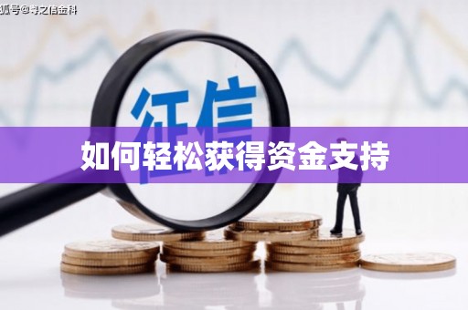溆浦如何轻松获得资金支持