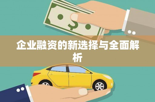 溆浦企业融资的新选择与全面解析
