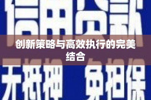 溆浦创新策略与高效执行的完美结合