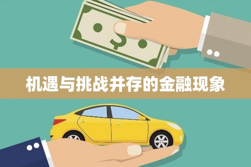 溆浦机遇与挑战并存的金融现象
