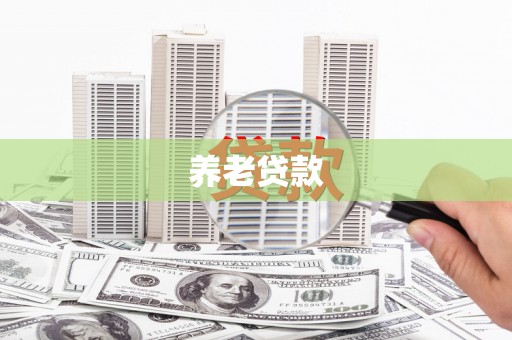 溆浦养老贷款